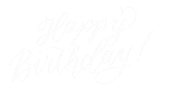 Happy Birthday Sticker