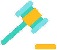 LapinYliopistonYlioppilaskunta gavel lyygram nuija Sticker