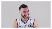 romain alessandrini laughing GIF by LA Galaxy