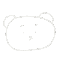 Bear くま Sticker
