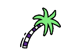 Palm Tree Omg Sticker by Kids' Choice Awards