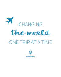 Viajar Change The World Sticker by Worldpackers