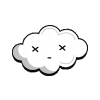Cloud Release Sticker by scubieee