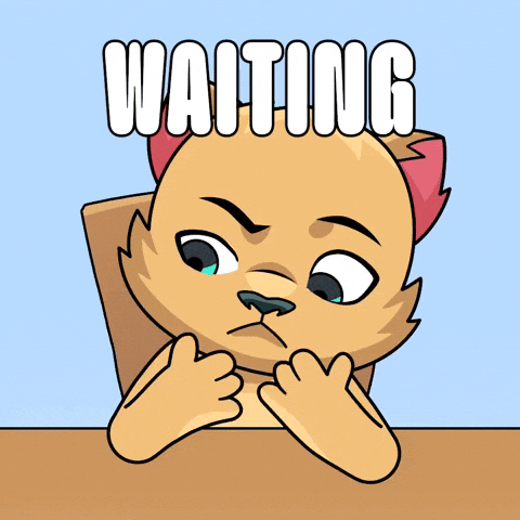 Bored Still Here GIF by Kabu