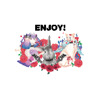 Cat Dog Sticker by Matter Makers