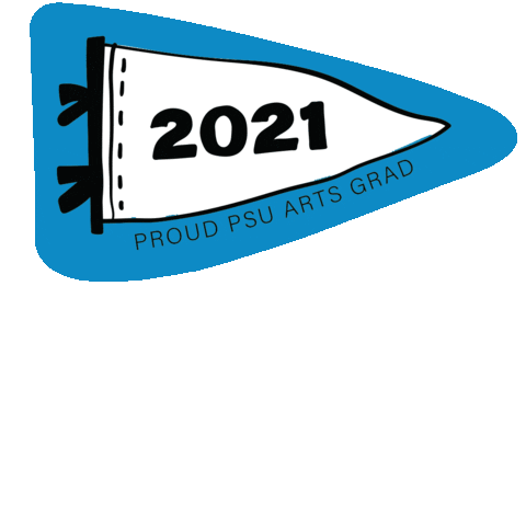 2021Pdxgrad Sticker by Portland State University