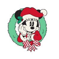 Mickey And Minnie Christmas Sticker by Harveys Seatbelt Bag