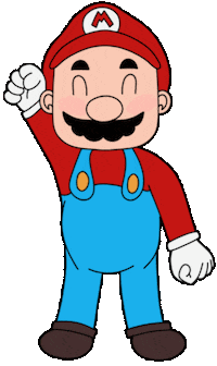 Super Mario Illustration Sticker by studioemery