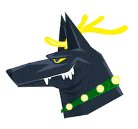 New Year Christmas Sticker