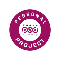 Rekacsulak Sticker by Three Pod Studio with Reka Csulak