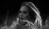 sad adele GIF