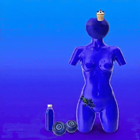 Cupcake Blueberry GIF by The LSD Hotel