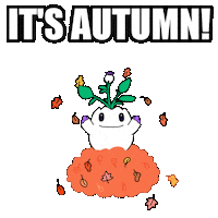 Its Fall Sticker by Magic Eden