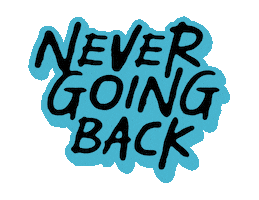 Never Going Back Sticker by Favor Church