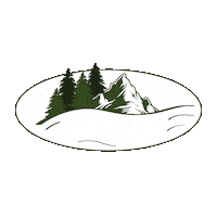 TNCC logo sticker white green Sticker