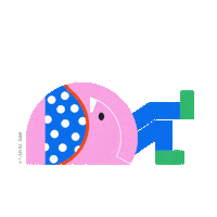 Sleepy Ganesh Chaturthi Sticker by Ruchita Bait