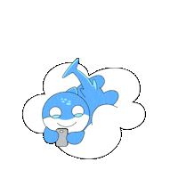 Relaxed Good Vibes Sticker by Fatman