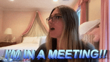 Im in a meeting