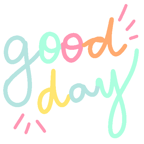 Good Day Quote Sticker