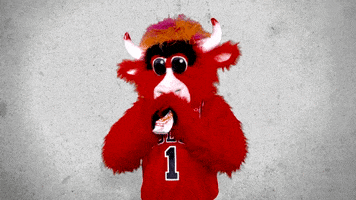 benny the bull reaction pack GIF by Chicago Bulls