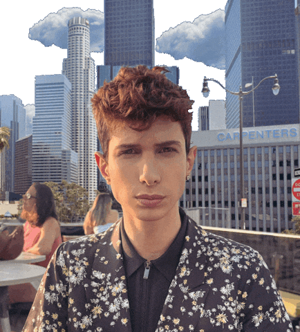 Usa Sky GIF by MAISON SCUTIO