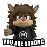 You Are Strong Mental Health Sticker