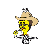 TheBeetlebees yummy club cowboy bee Sticker