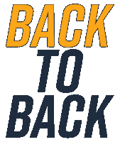 Back To Back Hurricanes Sticker by Georgia Southwestern State University