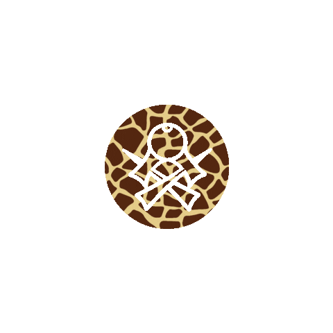 giraffe safari Sticker by Sweets Kendamas