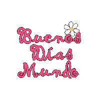 Julietainthehouse hello hola flores frase Sticker