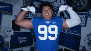 Byu Football Go Cougs GIF by BYU Cougars
