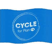 Cycle Mountainbike Sticker by Plan International Nederland