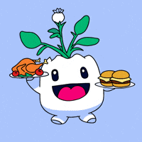 Happy Dinner GIF by Magic Eden