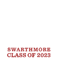 Classof2023 Sticker by Swarthmore College