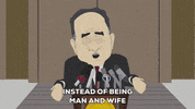 gay air quotes GIF by South Park 