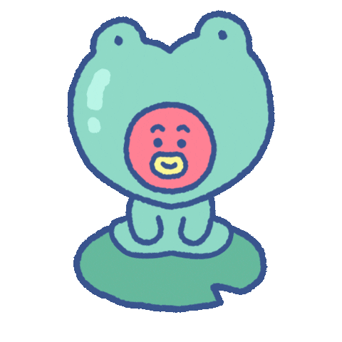 Jump Frog Sticker by BT21
