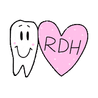 Dental Hygiene Teeth Sticker