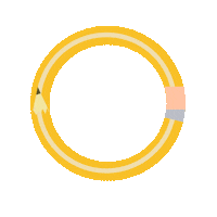 jackjohnbrown loop circle writing pencil Sticker