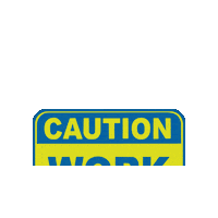 Work In Progress Sticker by van Hunnik Reclame