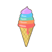 Sparkling Ice Cream Sticker by Bombay Softwares
