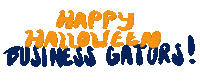 October 31 Halloween Sticker by UF Warrington College of Business