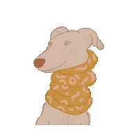 Dog Greyhound Sticker