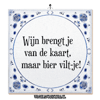 Humor Bier Sticker by Tegelspreuken.nl