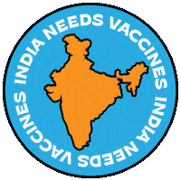 Corona India Sticker