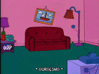 homer simpson couch gag GIF