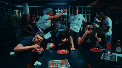 Chicago Eating GIF by Giant Music