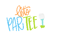 Golf Golfing Sticker by All She Wrote Notes