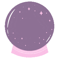 Cosmicabyjosefina bola josefina cosmica bola de cristal Sticker