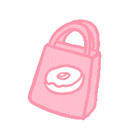 Pink Donuts Sticker by encasacba