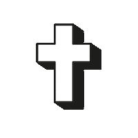Jesus Cross Sticker by Capital